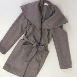 Merona shawl collar wool coat